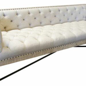 Byron Sofa Reclaimed Lumber/Steel Base