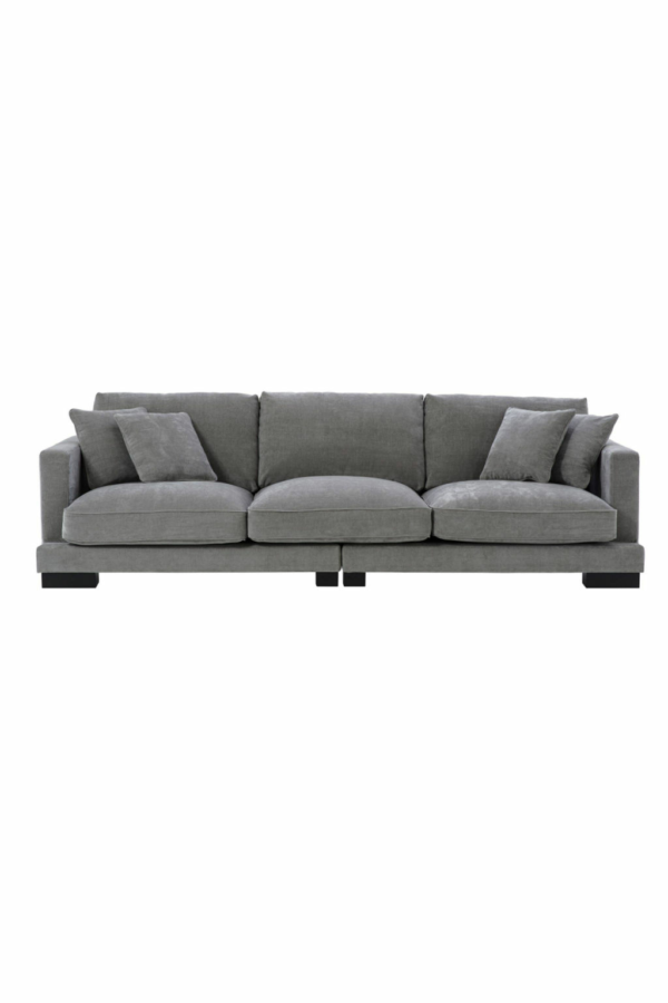 Classic Deep Gray Sofa