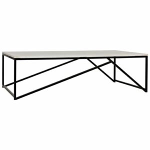 Molimo Coffee Table With Black Metal