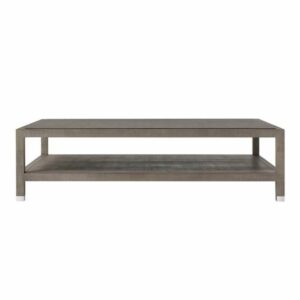 Raffles Grand Coffee Table / Grey & Pewter