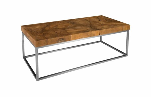 Teak Puzzle Coffee Table