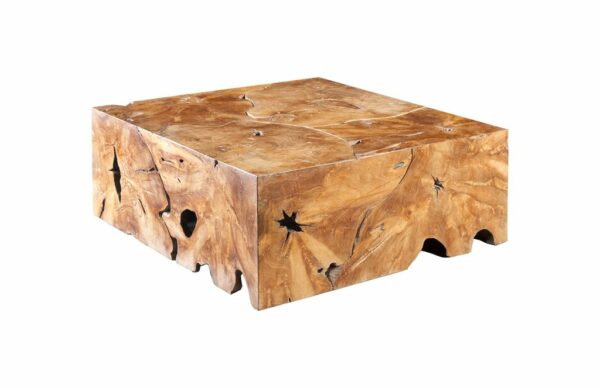 Teak Slice Coffee Table