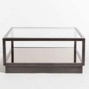 Warren Coffee Table In Gunmetal Finish