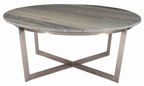 Yazo Coffee Table Nickel